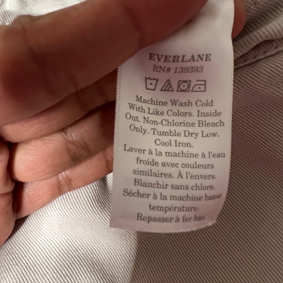 Everlane Soft tencel pants lightweight size 8 - Picture 4 of 6